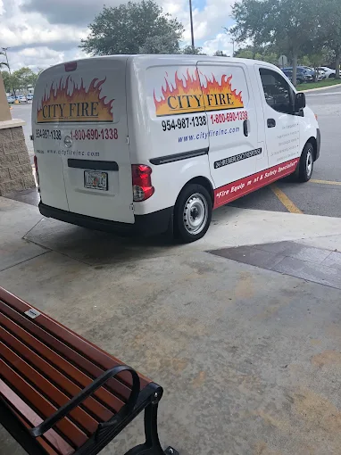 City Fire Service Truck